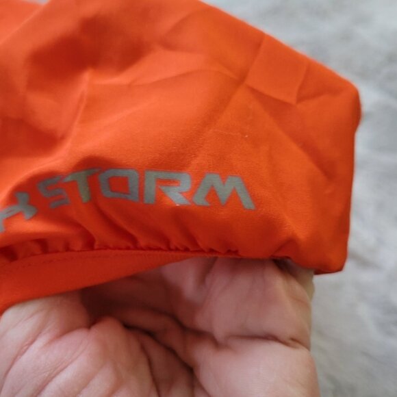 Under Armour Storm Windbreaker Orange Jacket NWOT Men's M - Picture 6 of 14